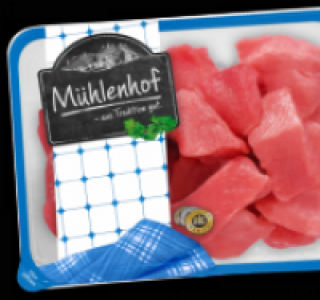 M&Uuml;HLENHOF Frisches Schweine-Gulasch 2.49&nbsp;&euro;