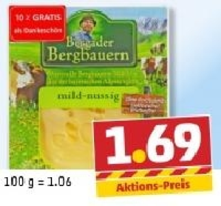 BERGADER BERGBAUERN Schnittkäse 1.69 €