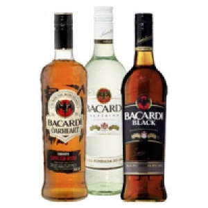 Bacardi Rum Superior, Black, Gold oder Oakheart 9.99&nbsp;&euro;