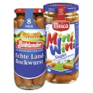 B&ouml;klunder Landbockwurst oder Meica Mini Winis 2.49&nbsp;&euro;