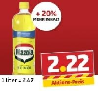 MAZOLA Keimöl 2.22 €