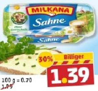 MILKANA Schmelzkäse 1.39 €