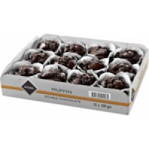 Rioba Double Chocolate Muffins/Blueberry