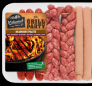 MÜHLENHOF GRILL-PARTY Frische Bratwurstplatte 3.33 €