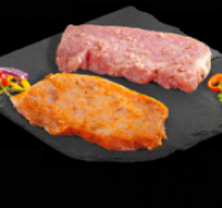 Wintersteaks aus dem mageren Schweiner&uuml;cken