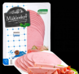 M&Uuml;HLENHOF Lyoner, Paprika Lyoner oder Bierschinken