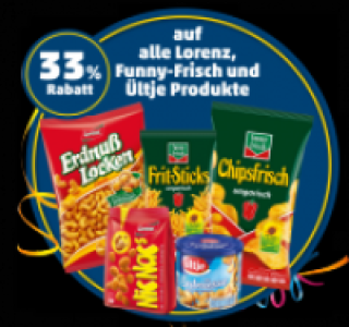 LORENZ, FUNNY-FRISCH, &Uuml;LTJE Rabattaktion
