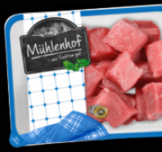 M&Uuml;HLENHOF Frisches Schweine Fonduefleisch