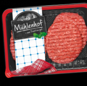 MÜHLENHOF Frische Rinder Hamburger 1.99 €