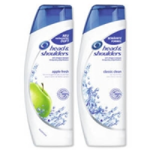head & shoulders Anti-Schuppen-Shampoo, -Spülung oder 2in1 2.89 €