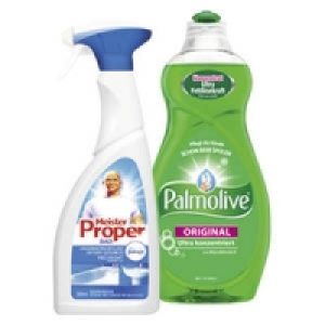 Meister Proper K&uuml;chenspray, Bad-Reiniger-Spray oder Palmolive Sp&uuml;lmitt