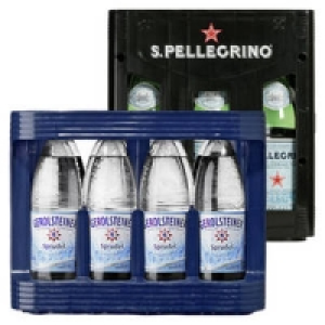 Gerolsteiner Sprudel, Medium, Naturell oder San Pellegrino