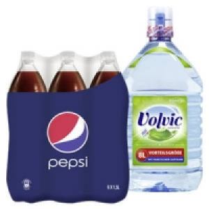 Pepsi oder Schwip Schwap oder Volvic Naturelle