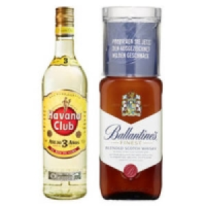 Havana Club Rum 3 Jahre oder Ballantines Finest Scotch Whisky 10.99&nbsp;&euro;