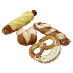 Laugenbrezeln, -stangen, Fu&szlig;ballbr&ouml;tchen oder K&auml;selaugenbrezel, -stang 0.99&nbsp;&euro;