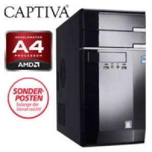 PC A4 4000 mit AMD A4 X2 4000 Dual-Core (2 x 3,0 GHz)