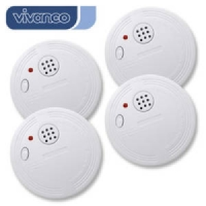 4er-Pack Rauchmelder