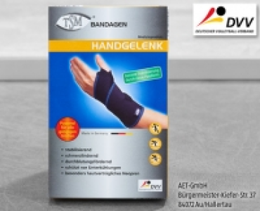 Aldi Süd  TSM®Bandage Handgelenk, Fußgelenk und Nacken