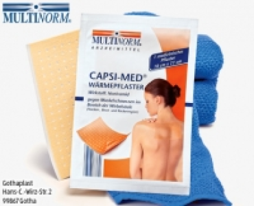 MULTINORM CAPSI-MED®Wärmepflaster
