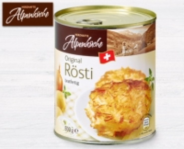 HERZHAFTE ALPENKÜCHE Original Rösti