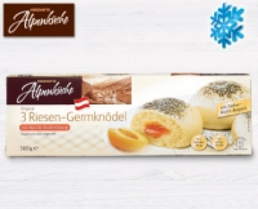 HERZHAFTE ALPENKÜCHE Riesen-Germknödel, 3 Stück