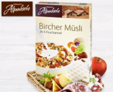 HERZHAFTE ALPENKÜCHE Bircher Müsli
