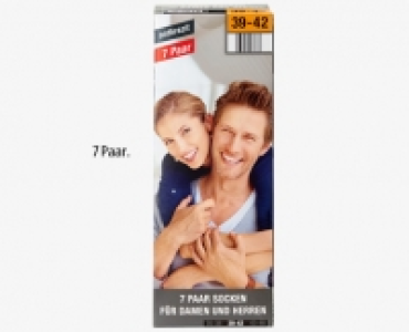 Socken, 7 Paar 6.99 €