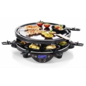 Raclette mit routierender Steinplatte RG 1208 R