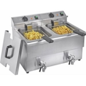 Fritteuse 2 x 8 Liter