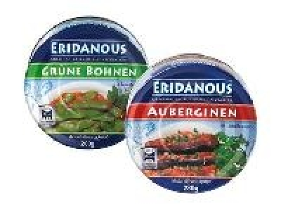ERIDANOUS Grune Bohnen Auberginen Weinbl&auml;tter 1.59&nbsp;&euro;