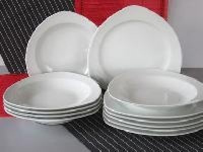 Creatable 12-tlg. Tafelservice Delta weiß