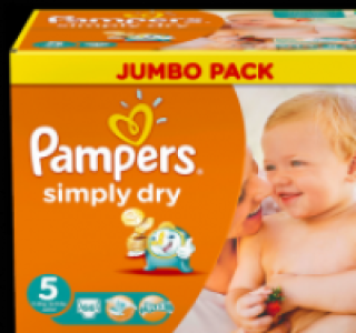 PAMPERS Simply Dry Jumbo Pack
