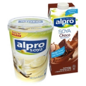 alpro soya Drink oder Yofu