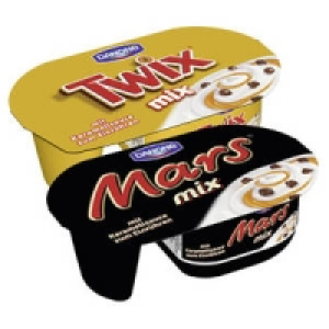 Danone Mars mix oder Twix mix