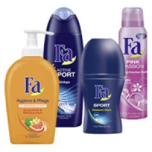 Fa Dusche, Deo-Spray, Roll-on oder Flüssige Seife 0.77 €