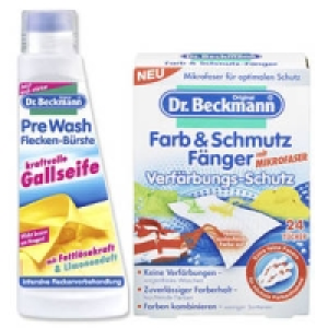 Dr. Beckmann Pre Wash Fleckenb&uuml;rste oder Farbfangt&uuml;cher