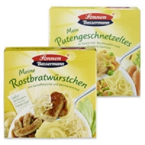 Sonnen Bassermann Rostbratw&uuml;rstchen oder Putengeschnetzeltes