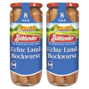 B&ouml;klunder Land-Bockwurst
