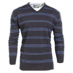 Herren-Pullover mit T-Shirt-Einsatz