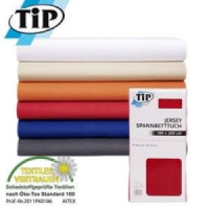Jersey-Spannbetttuch 7.99 €