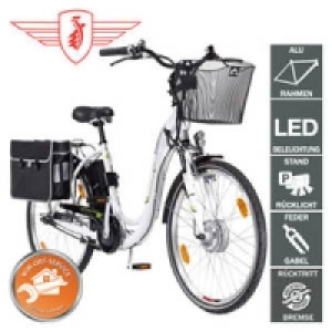 Z&Uuml;NDAPP Alu-Elektro-Fahrrad Green 2.0 26er oder 28er 799.00&nbsp;&euro;