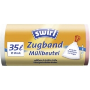 Swirl&reg; M&uuml;llbeutel mit Zugband