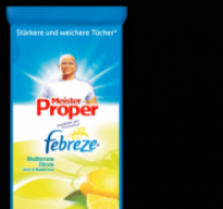 MEISTER PROPER Feuchte T&uuml;cher Zitrus