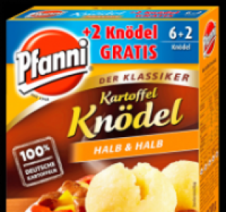 PFANNI Kartoffel Knödel 0.99 €