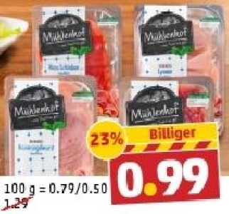M&Uuml;HLENHOF Wurstauswahl