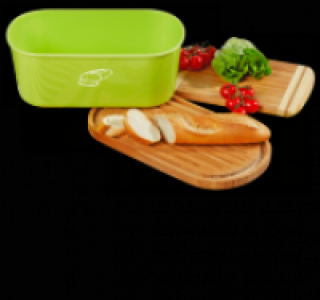 KESPER Bambus Schneidbrett oder Brot-Box