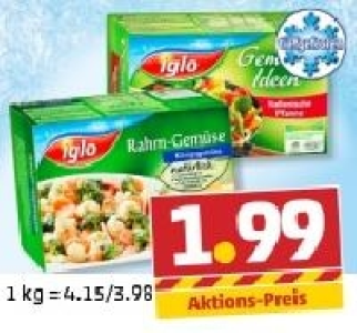 IGLO Rahm-K&ouml;nigsgem&uuml;se oder Gem&uuml;se-Ideen Italien