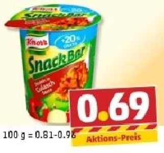 KNORR Snack Bar