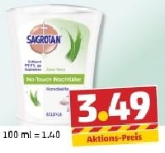 SAGROTAN No-Touch Nachf&uuml;ller Handseife