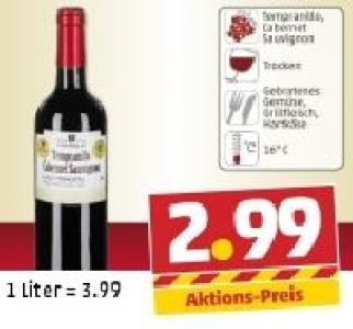 Spanien Tempranillo Cabernet Sauvignon